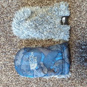 Baby North Face mittens